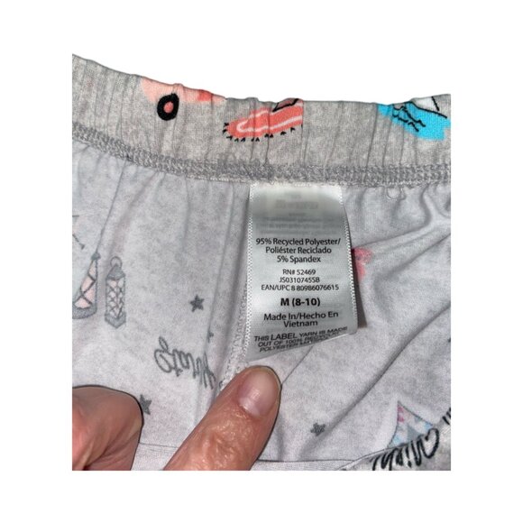 Sz.M*Secret Treasures*Gray Sleep Shorts W/ Outdoor Print - Picture 2 of 3
